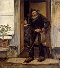 Jules Bastien-Lepage Le Mendiant painting